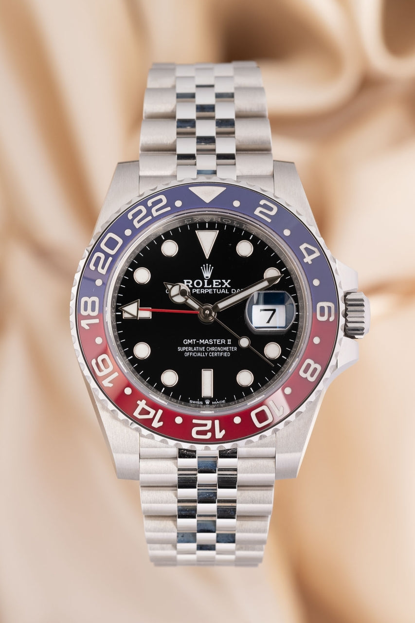 Rolex GMT-Master II 'Pepsi' 40mm Jubilee LC100 126710BLRO - Thumbnail