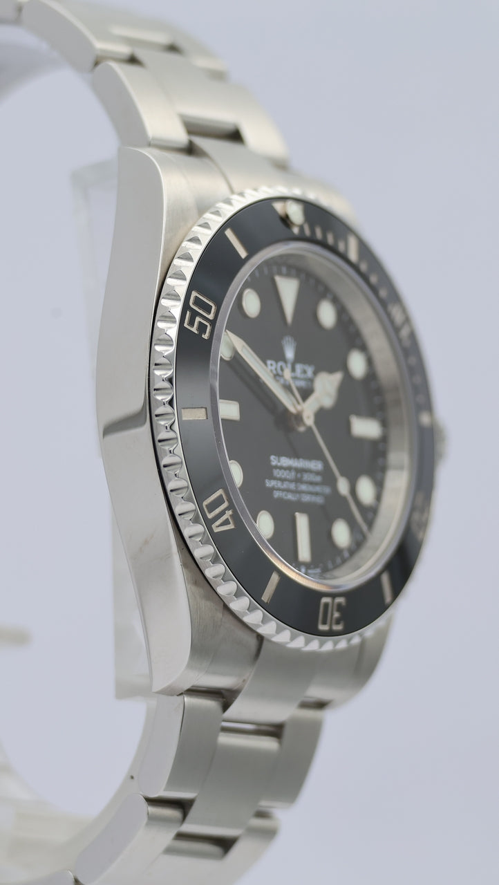 Rolex Submariner No Date Automatik Herrenuhr  124060 Box + og. Papiere