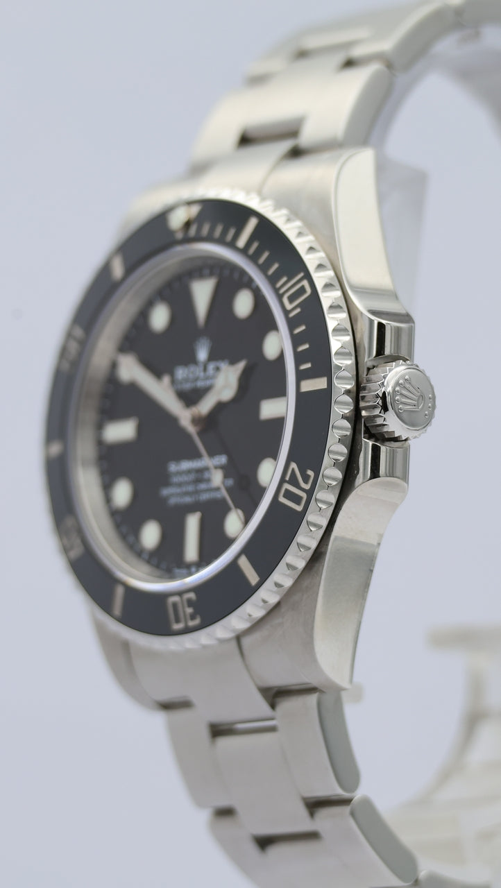 Rolex Submariner No Date Automatik Herrenuhr  124060 Box + og. Papiere