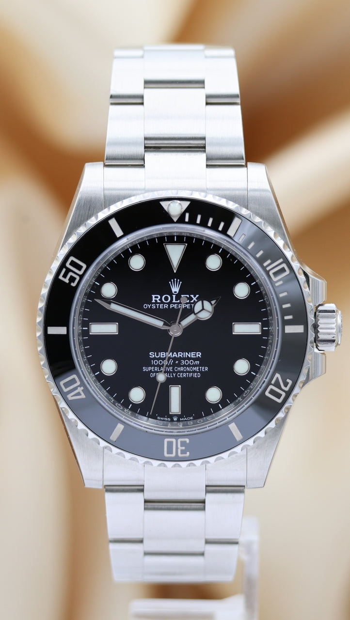 Rolex Submariner No Date Automatik Herrenuhr  124060 Box + og. Papiere