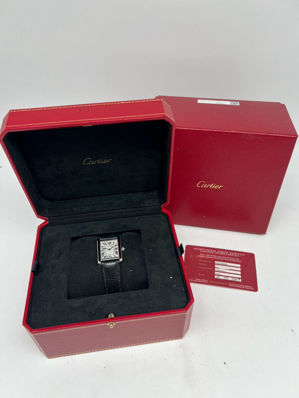 Cartier Tank Solo 31x 24,4mm Quarz  WSTA0030 Box + og. Papiere