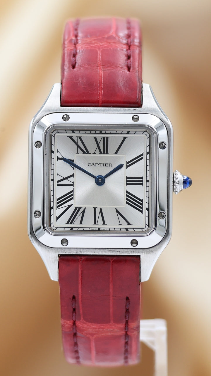 Cartier Santos Dumont Quarz 38x27,5mm WSSA0023 - Thumbnail