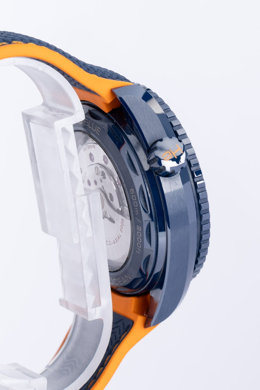 Omega Seamaster Planet Ocean 600M GMT Big Blue 21592462203001 - Detailansicht 4