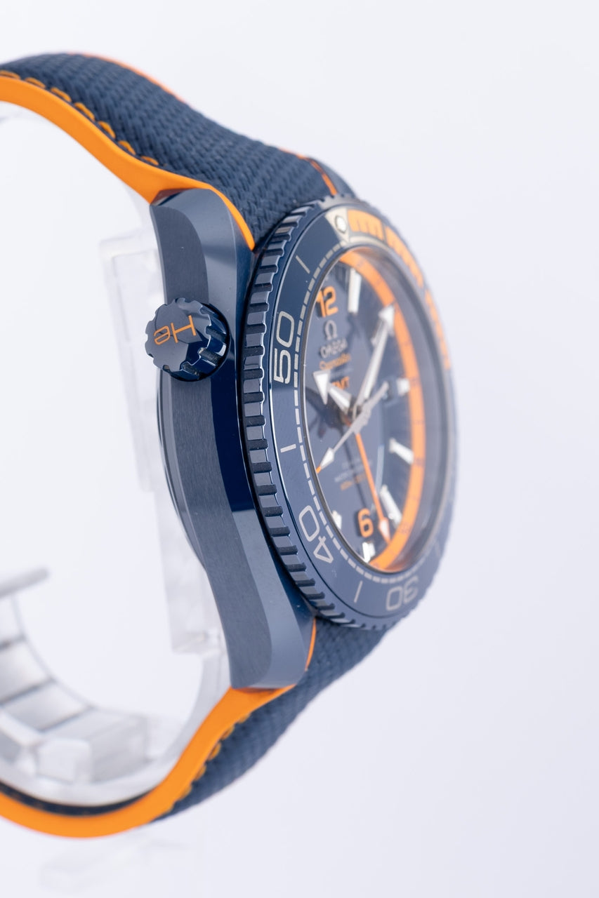 Omega Seamaster Planet Ocean 600M GMT Big Blue 21592462203001 - Detailansicht 1