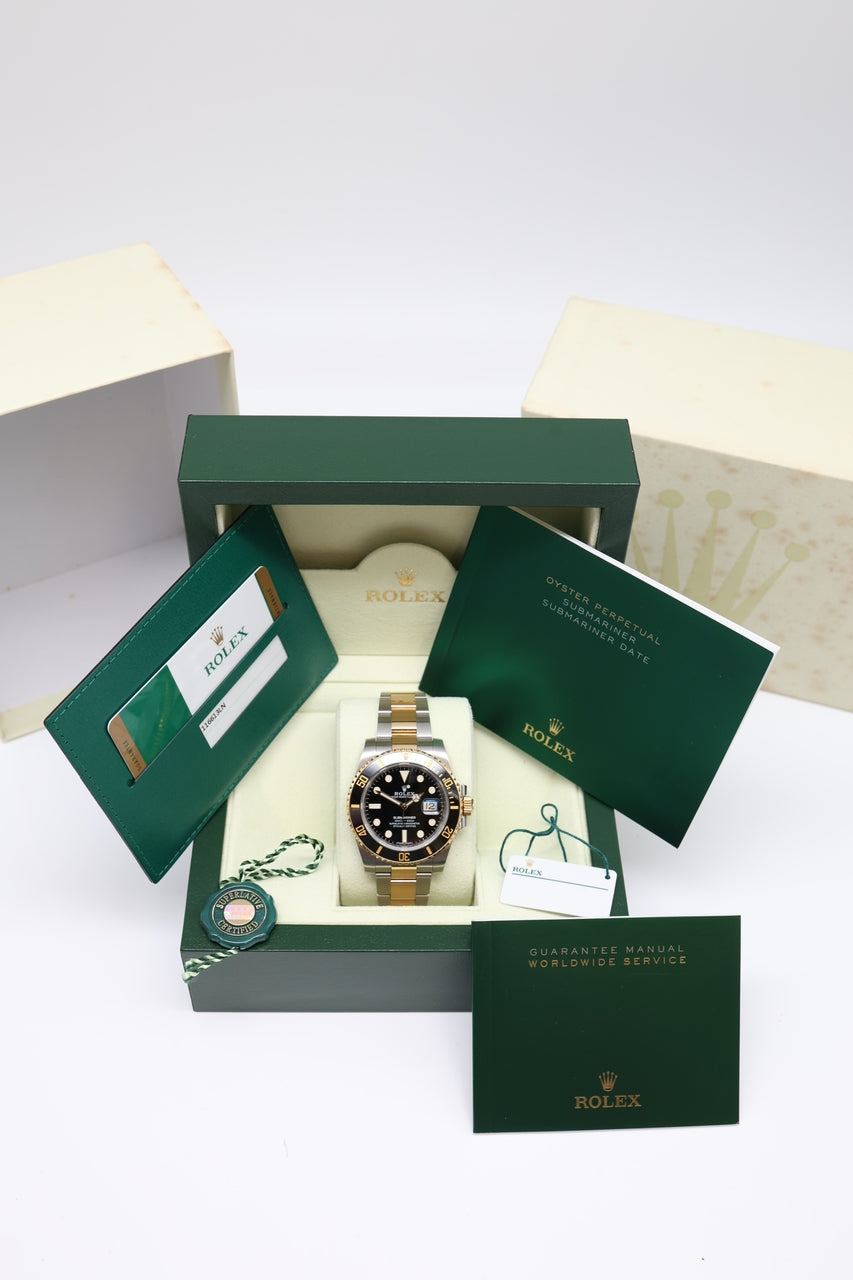 Rolex Submariner Date Stahl/Gold Automatik 116613LN - Papiere und oder Lieferumfang