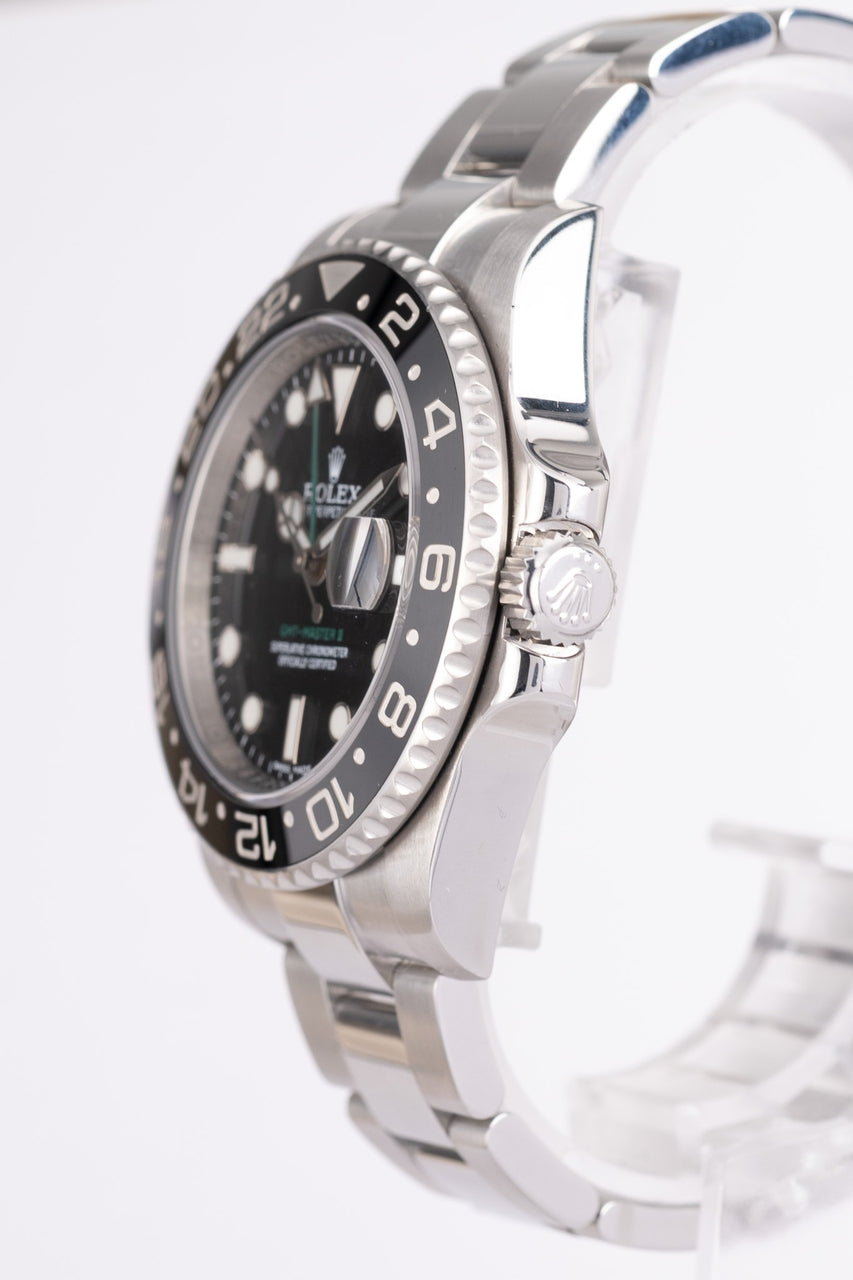 Rolex GMT-Master II 40 mm Automatik Rolex Service 2024 116710LN - Detailansicht 2