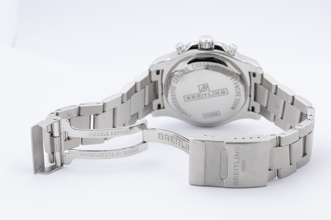 Breitling Colt Chronograph 44 Automatik Herrenuhr Schwarz A13388 - Detailansicht 8