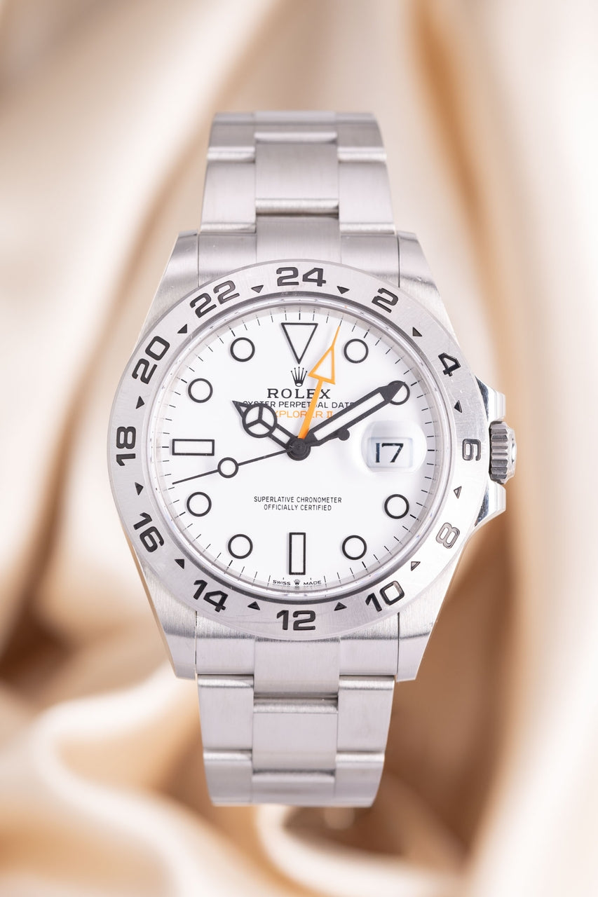 Rolex Explorer II 42mm Automatik Herrenuhr Weiß  226570 - Thumbnail