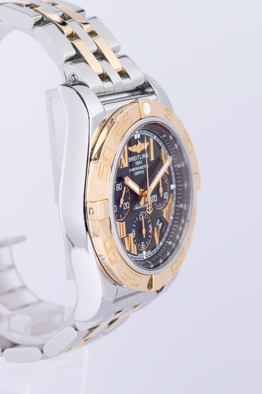 Breitling Chronomat 44 Stahl/Gold Automatik Herrenuhr  CB0110 - Detailansicht 2