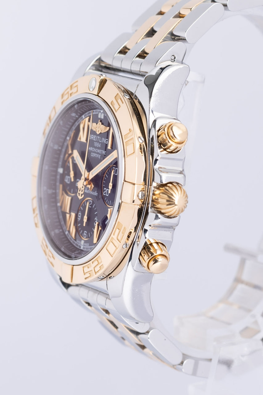 Breitling Chronomat 44 Stahl/Gold Automatik Herrenuhr  CB0110 - Detailansicht 1