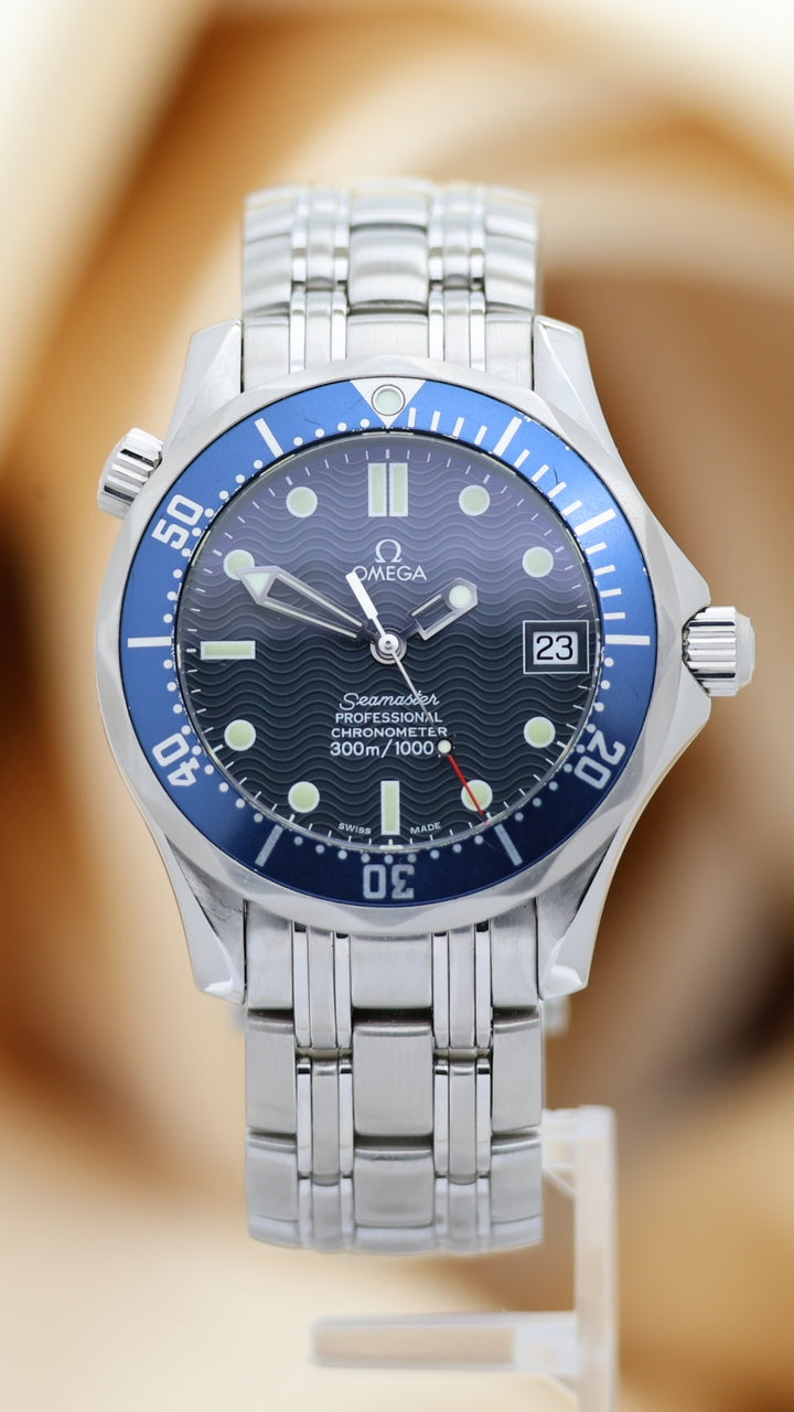 Omega Seamaster Diver 300m 36mm Automatik Herrenuhr 25518000 - Thumbnail