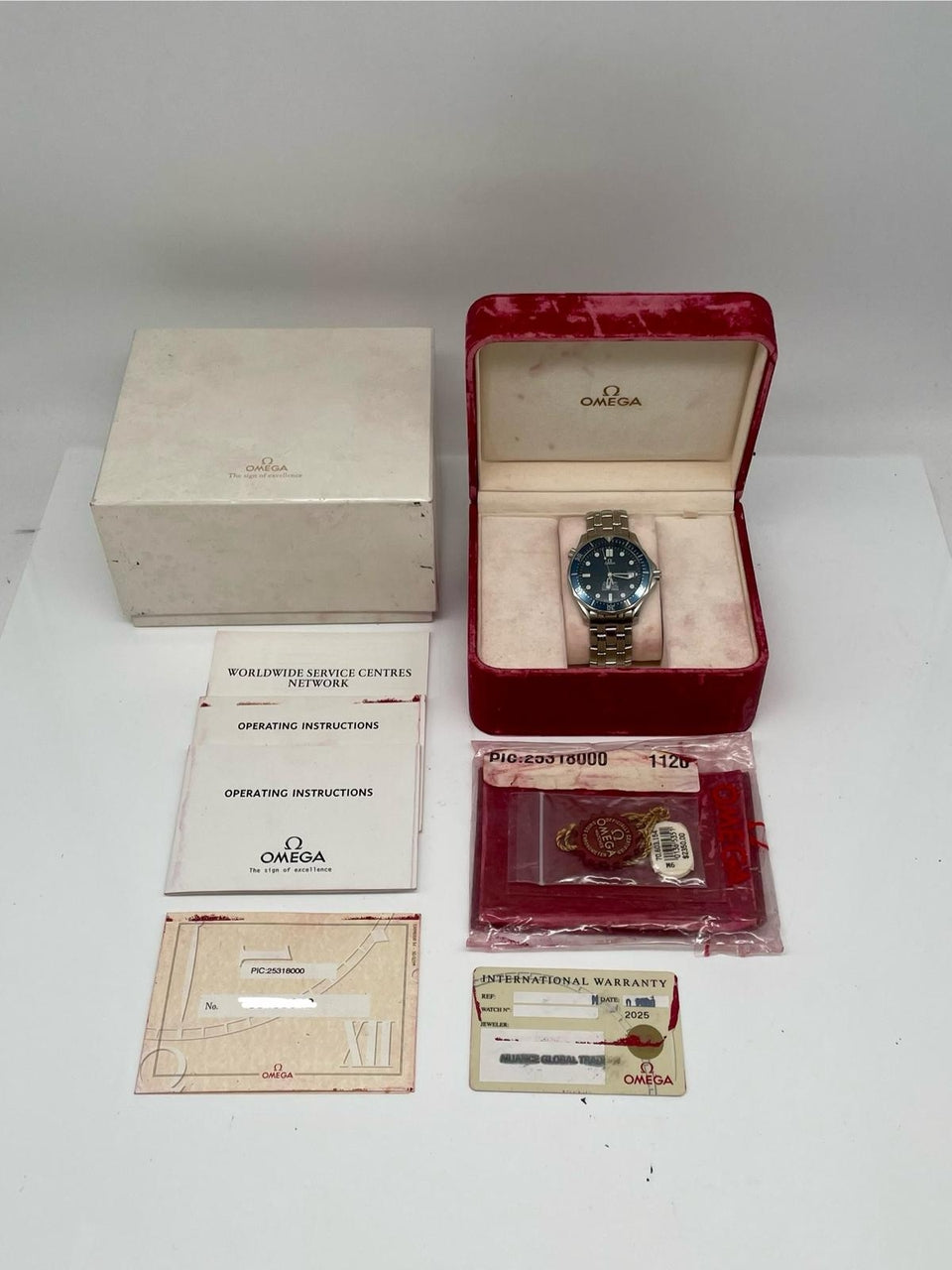 Omega Seamaster Professional 41mm Automatik  25318000 - Papiere und oder Lieferumfang