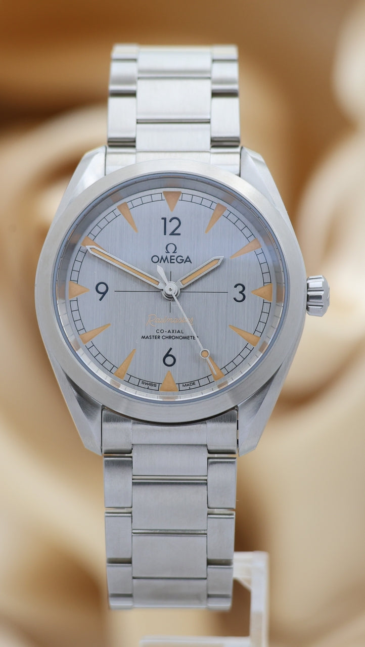 Omega Seamaster Railmaster 40mm Automatik NEU 22010402006001 - Thumbnail
