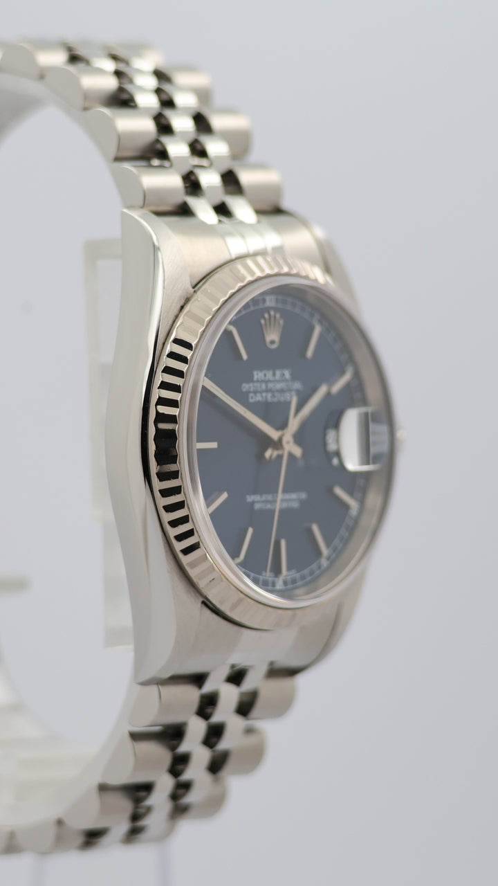 Rolex Datejust 36 Automatik Blau 16234 - Detailansicht 8