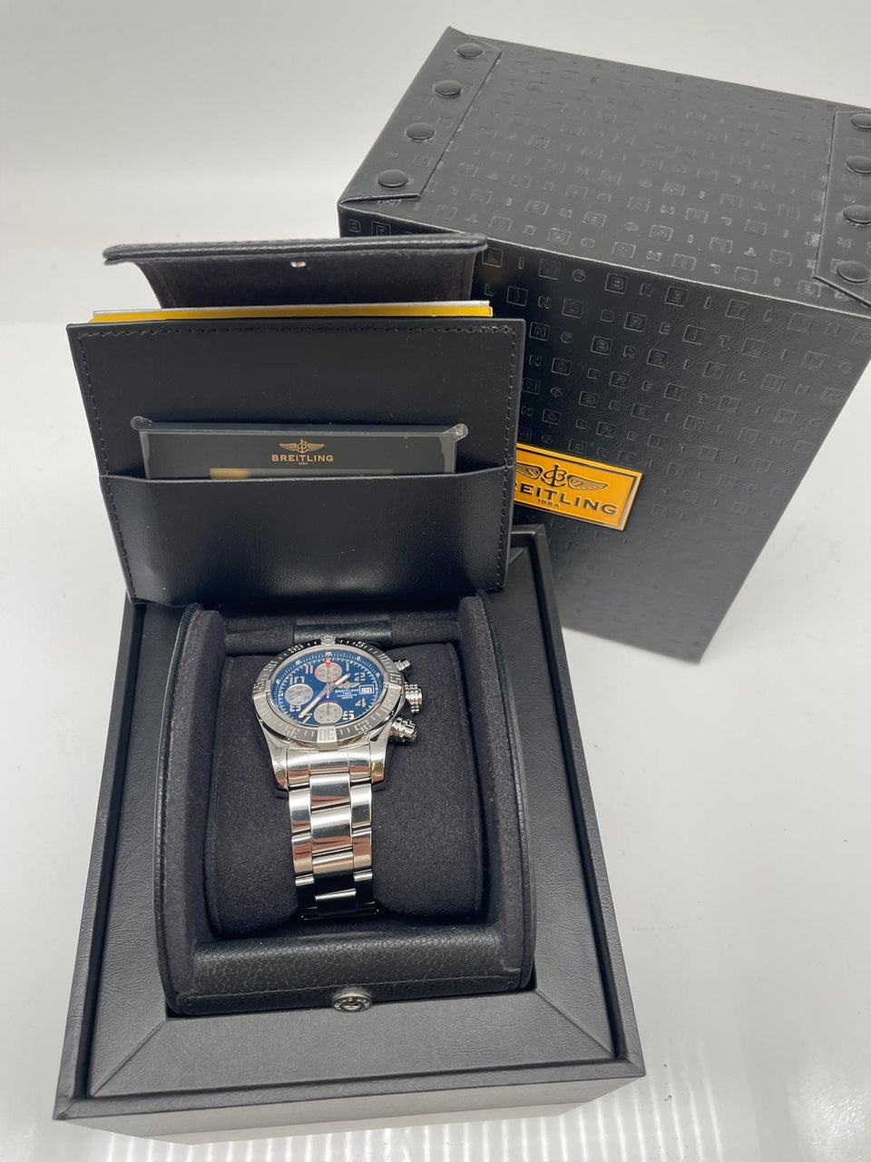 Breitling Avenger II 43mm Automatik  A13381 - Papiere und oder Lieferumfang