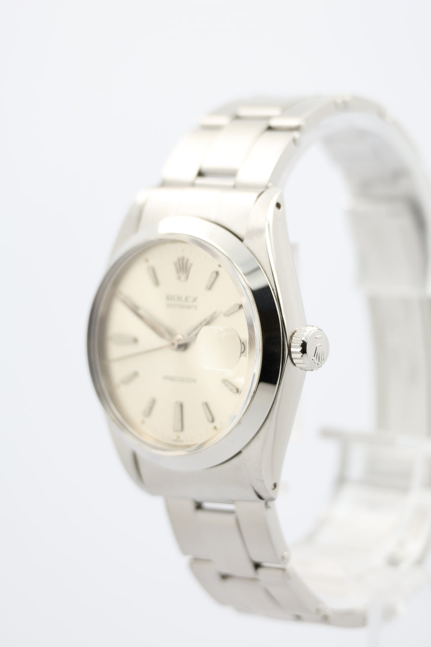 Rolex Oysterdate Precision 34mm Handaufzug 6694 - Detailansicht 7