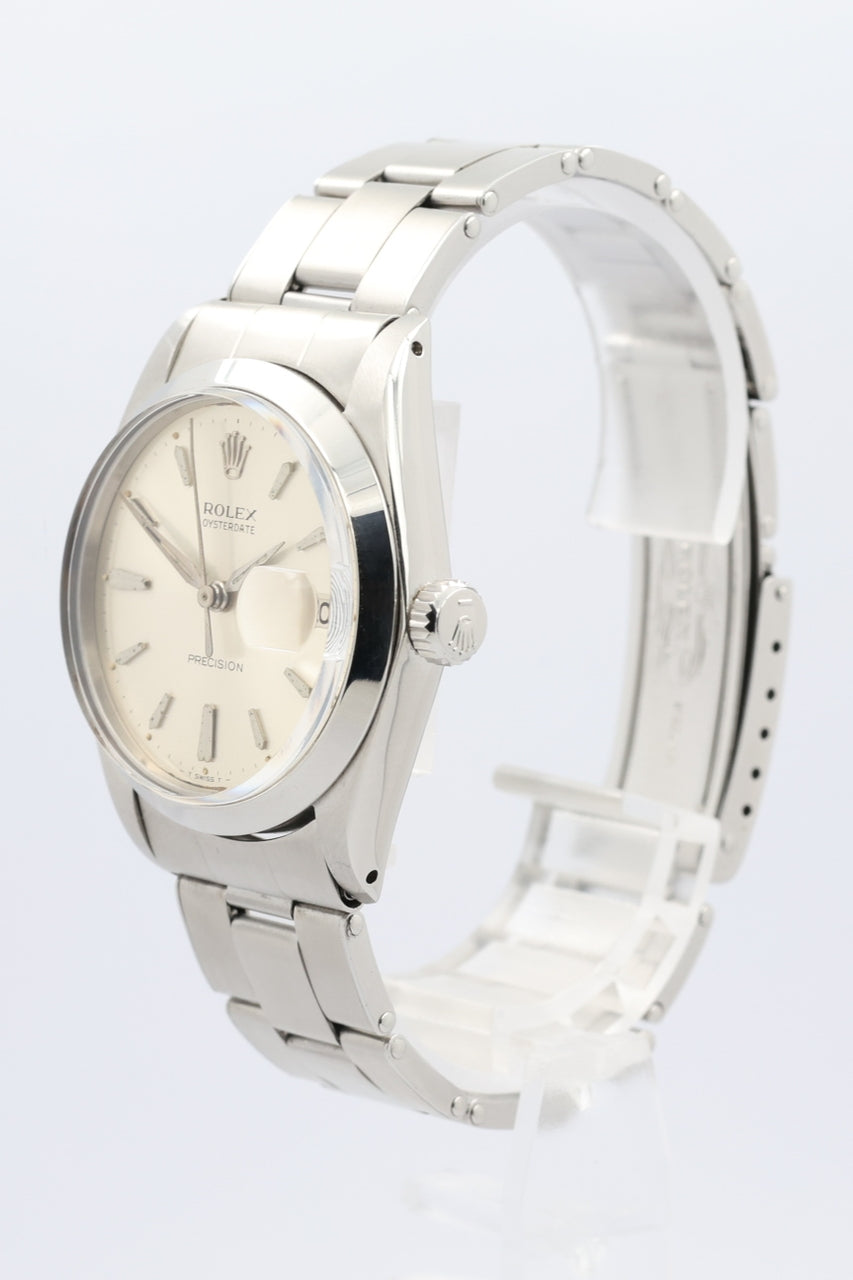 Rolex Oysterdate Precision 34mm Handaufzug 6694 - Detailansicht 12