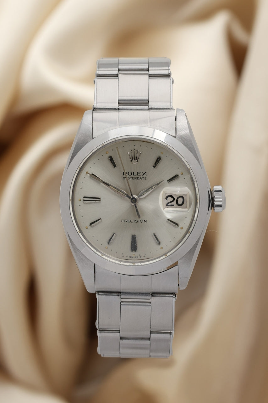 Rolex Oysterdate Precision 34mm Handaufzug 6694 - Thumbnail