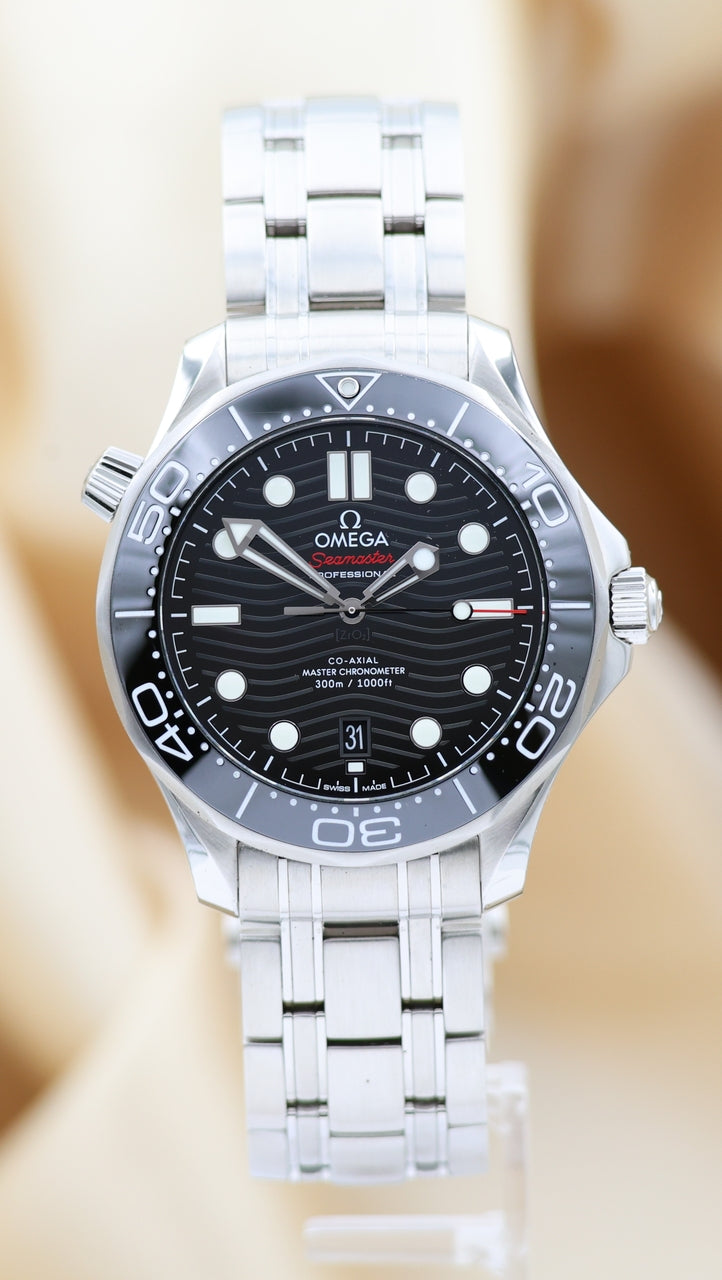 Omega Seamaster Diver 300 M Automatik Herrenuhr 42mm 21030422001001 - Thumbnail