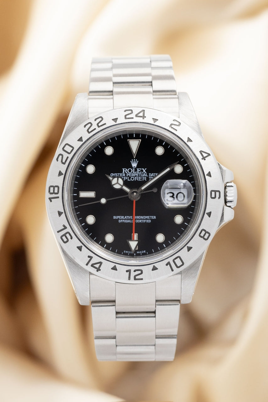 Rolex Explorer II 40mm Automatik Herrenuhr 16570 - Thumbnail