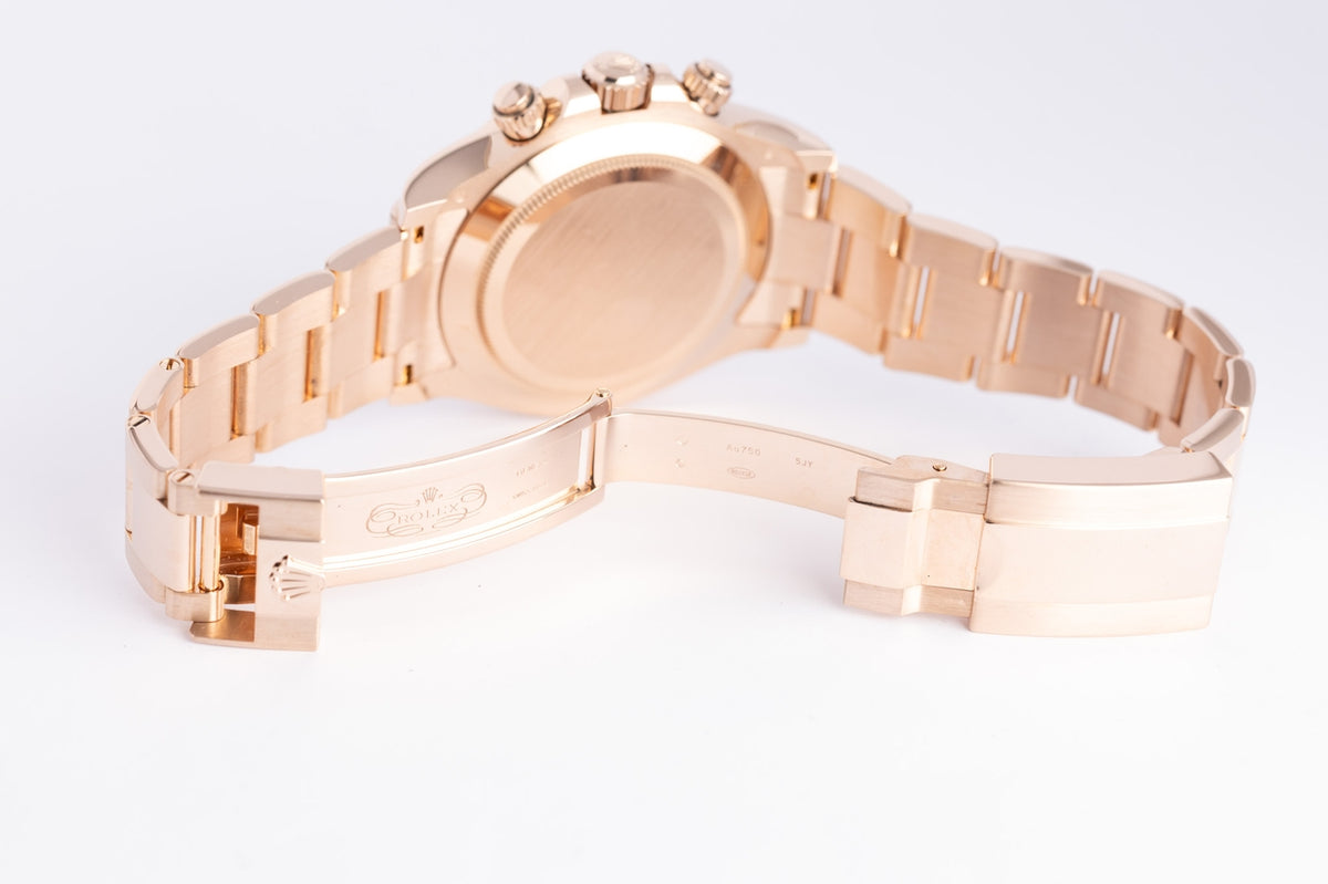 Rolex Daytona Roségold Sundust Baguette-Dial 116505 - Detailansicht 8