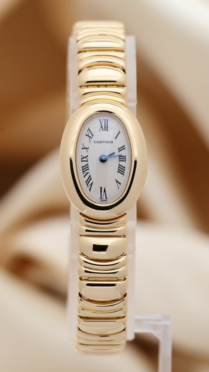 Cartier Baignoire 18K Gelbgold Quarz + Cartier Service 2026 1960GC - Main product image