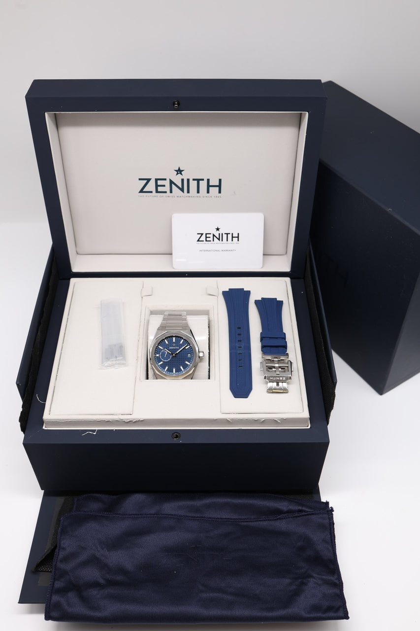 Zenith Defy Skyline 41mm Automatik 03.9300.3620/51.I001 - Papiere und oder Lieferumfang