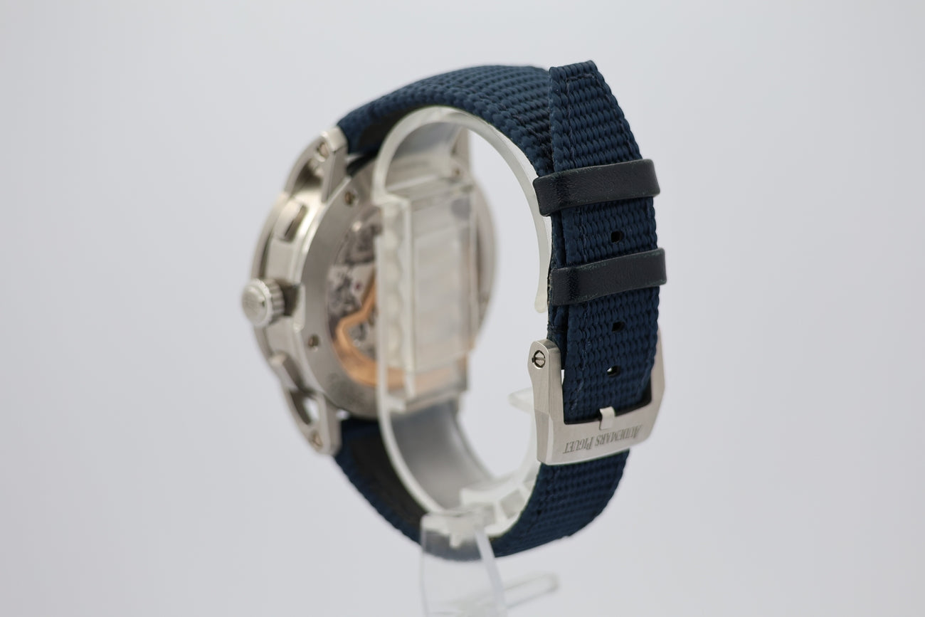 Audemars Piguet CODE 11.59 Chronograph Automatik Blau 26393ST - Detail view 2
