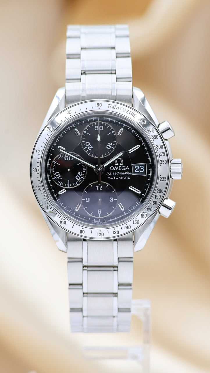 Omega Speedmaster Date Automatik Herrenuhr Stahl 39mm 35135000 - Thumbnail