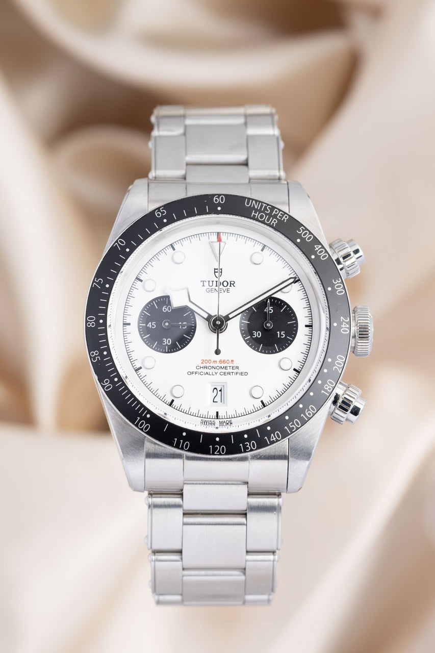 Tudor Black Bay Chrono 41mm Weiß Automatik 79360N - Thumbnail