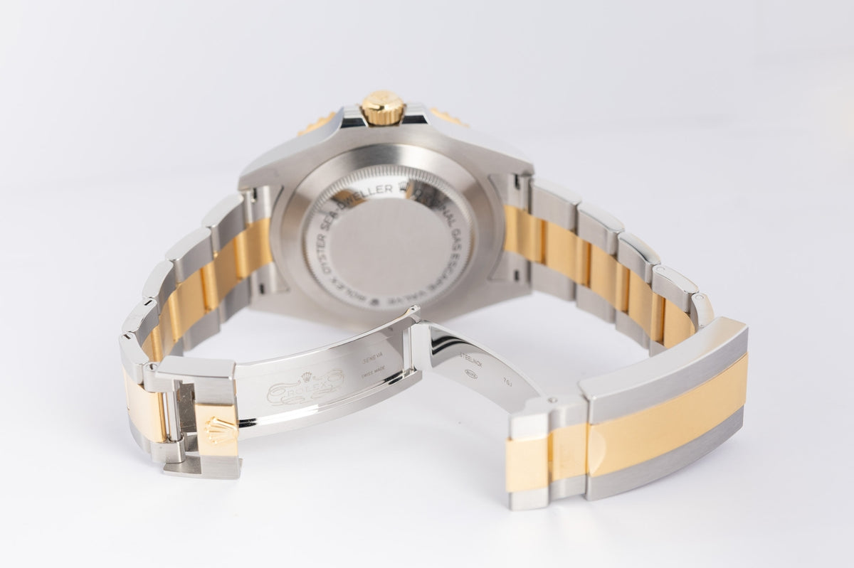 Rolex Sea-Dweller Stahl/Gold Automatik Schwarz 126603 - Detailansicht 8
