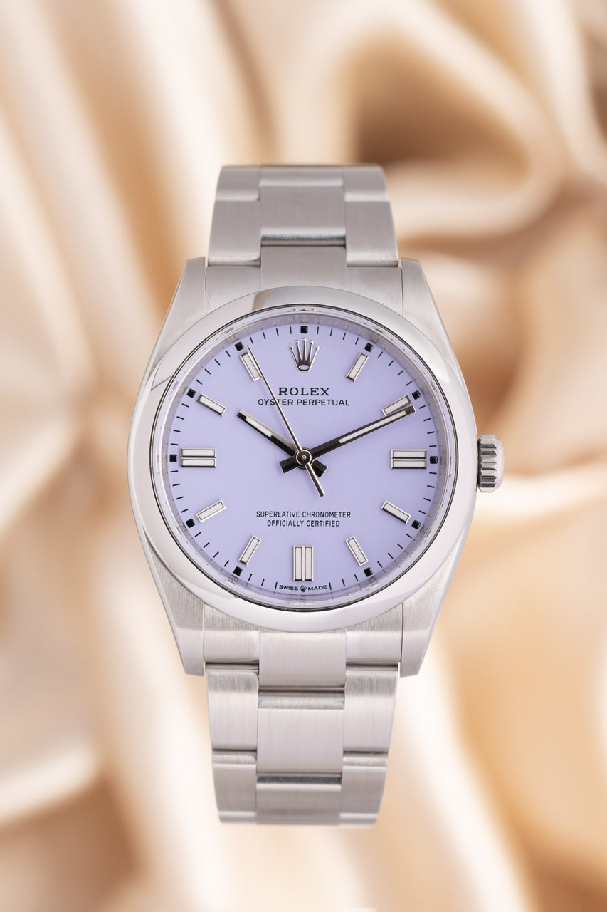 Rolex Oyster Perpetual 'Lavender' 36mm Automatik  126000 - Thumbnail