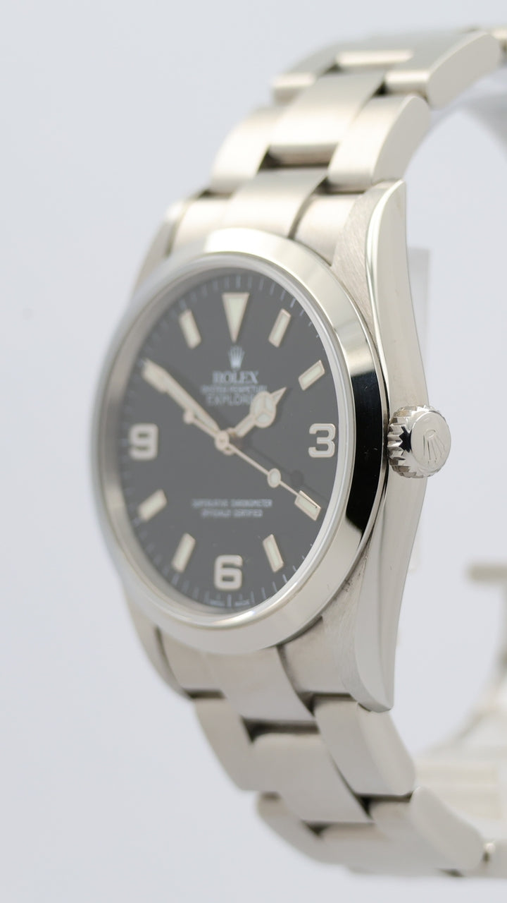 Rolex Explorer 36mm Automatik Herrenuhr 114270 - Detailansicht 7