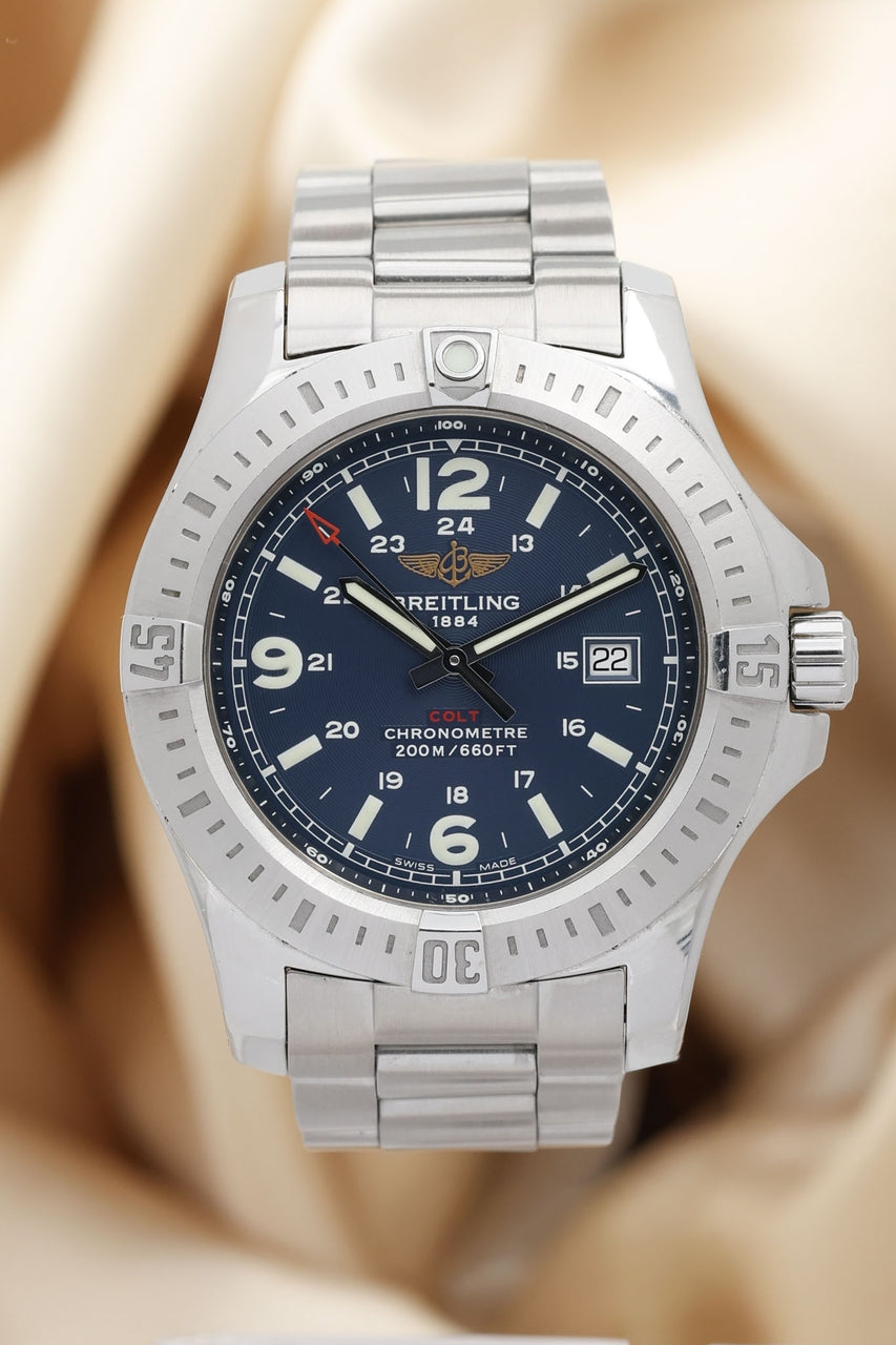 Breitling Colt 44mm Quarz Herrenuhr A74388 - Thumbnail