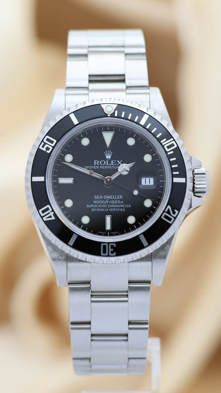 Rolex Sea-Dweller 4000 40mm Automatik Herrenuhr LC100 16600 - Thumbnail