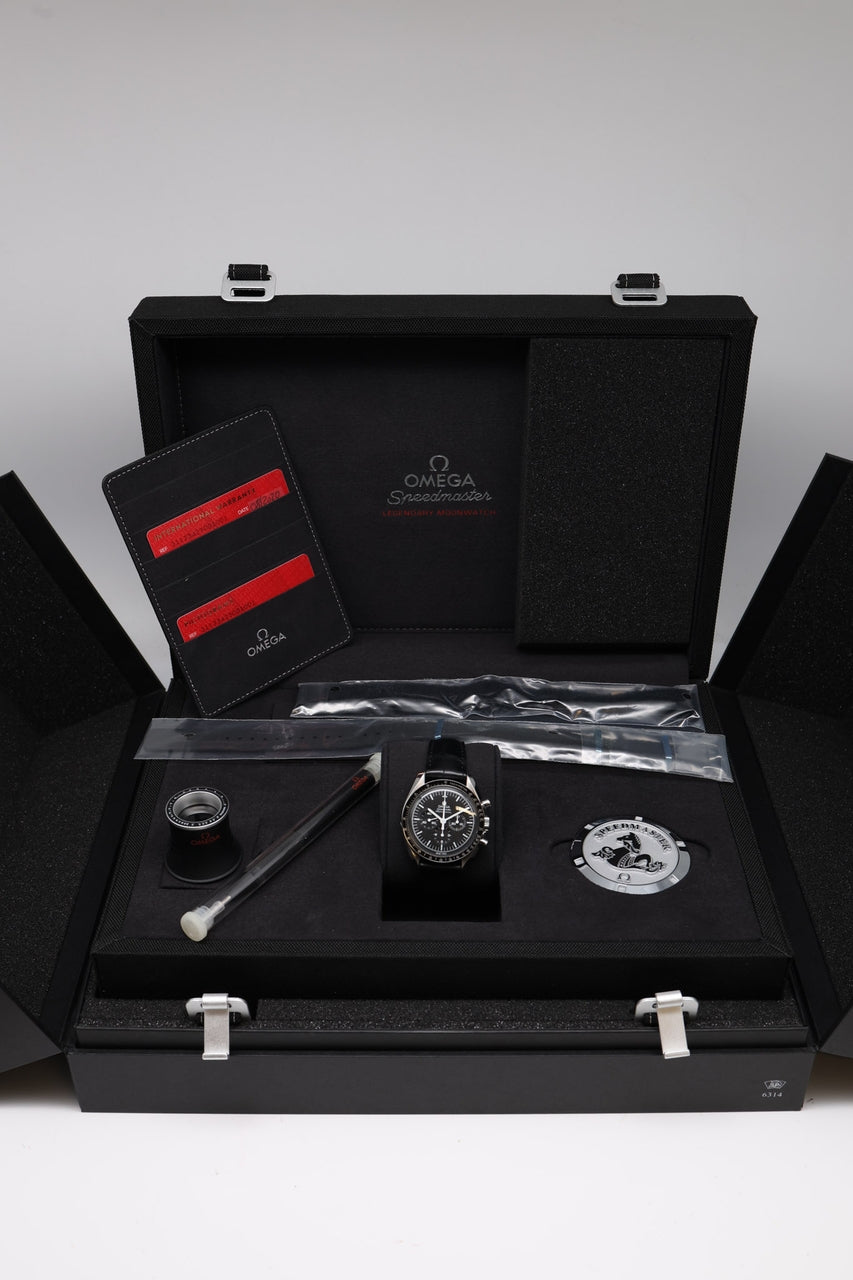 Omega Speedmaster Professional Moonwatch 42mm Handaufzug 31133423001001 - Papiere und oder Lieferumfang