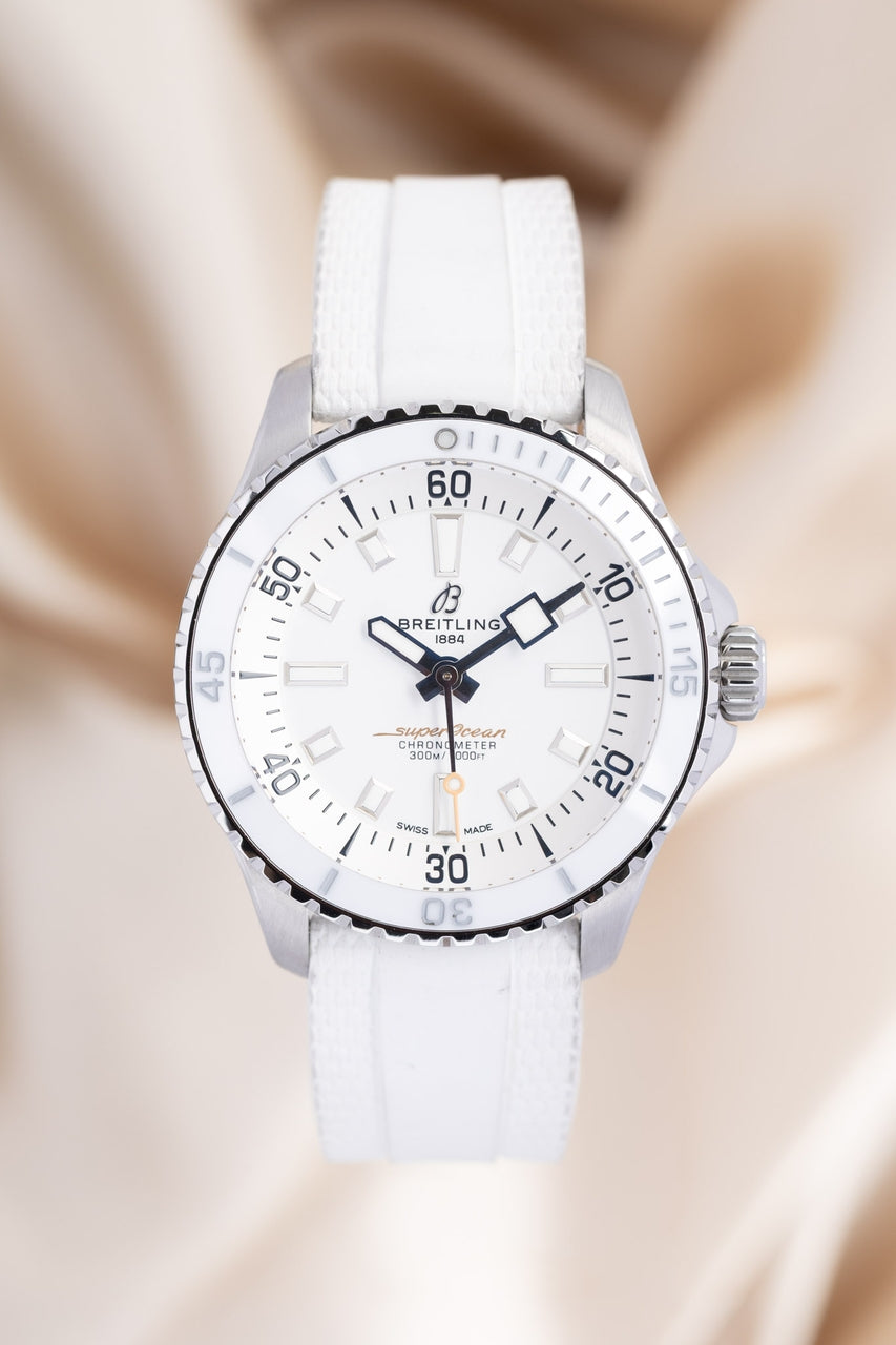 Breitling Superocean 36 Automatik Weiß A17377 - Thumbnail