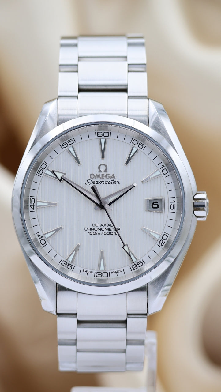 Omega Seamaster Aqua Terra Automatik Herrenuhr 23110422102001 Box + og. Papiere