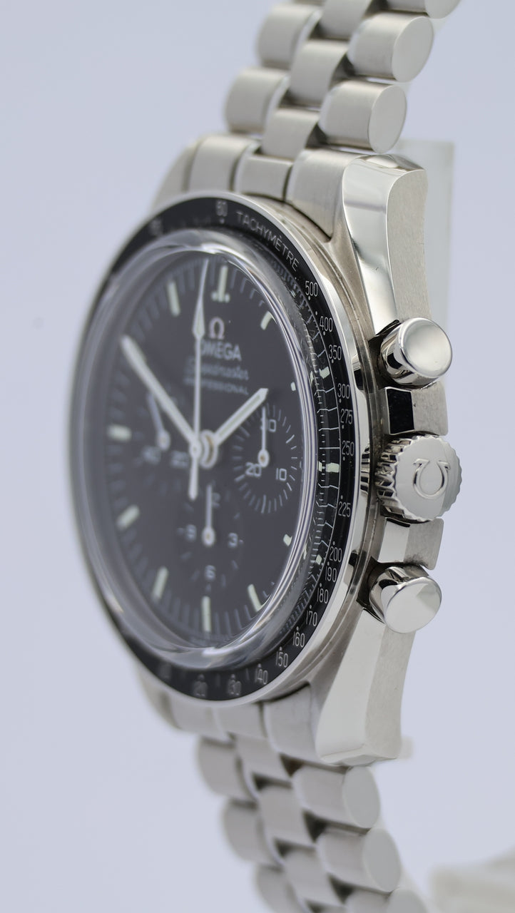 Omega Speedmaster Professional Moonwatch 42mm Handaufzug Herrenuhr	 31030425001002 Box + og. Papiere