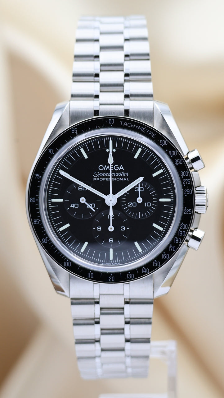 Omega Speedmaster Professional Moonwatch 42mm Handaufzug Herrenuhr	 31030425001002 Box + og. Papiere