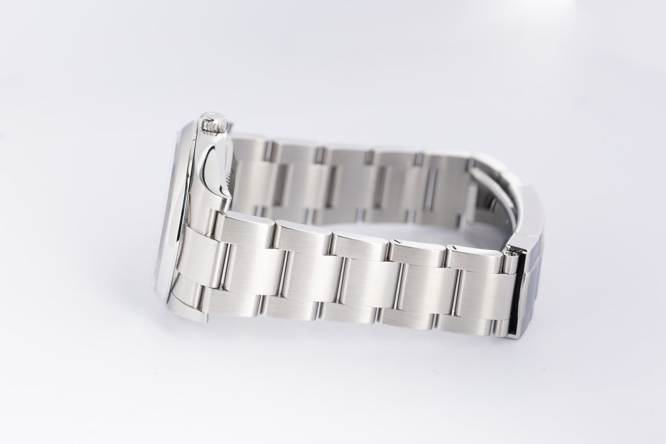 Rolex Oyster Perpetual 34 Automatik Blau 114200 - Detailansicht 5