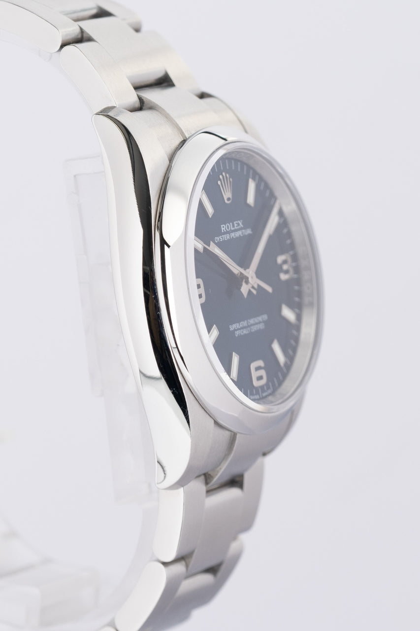 Rolex Oyster Perpetual 34 Automatik Blau 114200 - Detailansicht 1