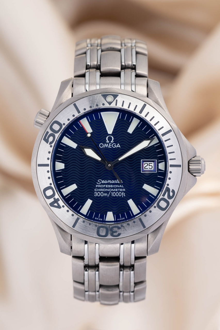 Omega Seamaster Diver 300 M 41mm Automatik Titan 22318000 - Thumbnail