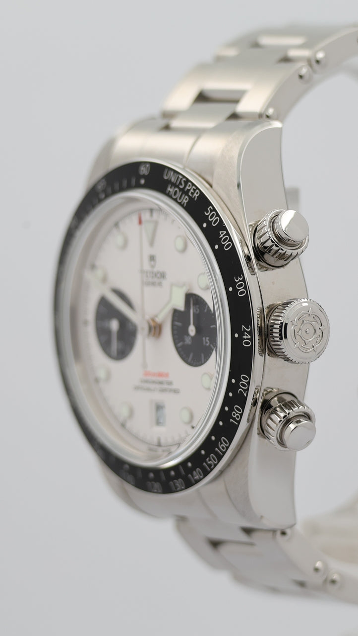 Tudor Black Bay Chrono "Panda" 41mm Automatik Herrenuhr 79360N - Detail view 7