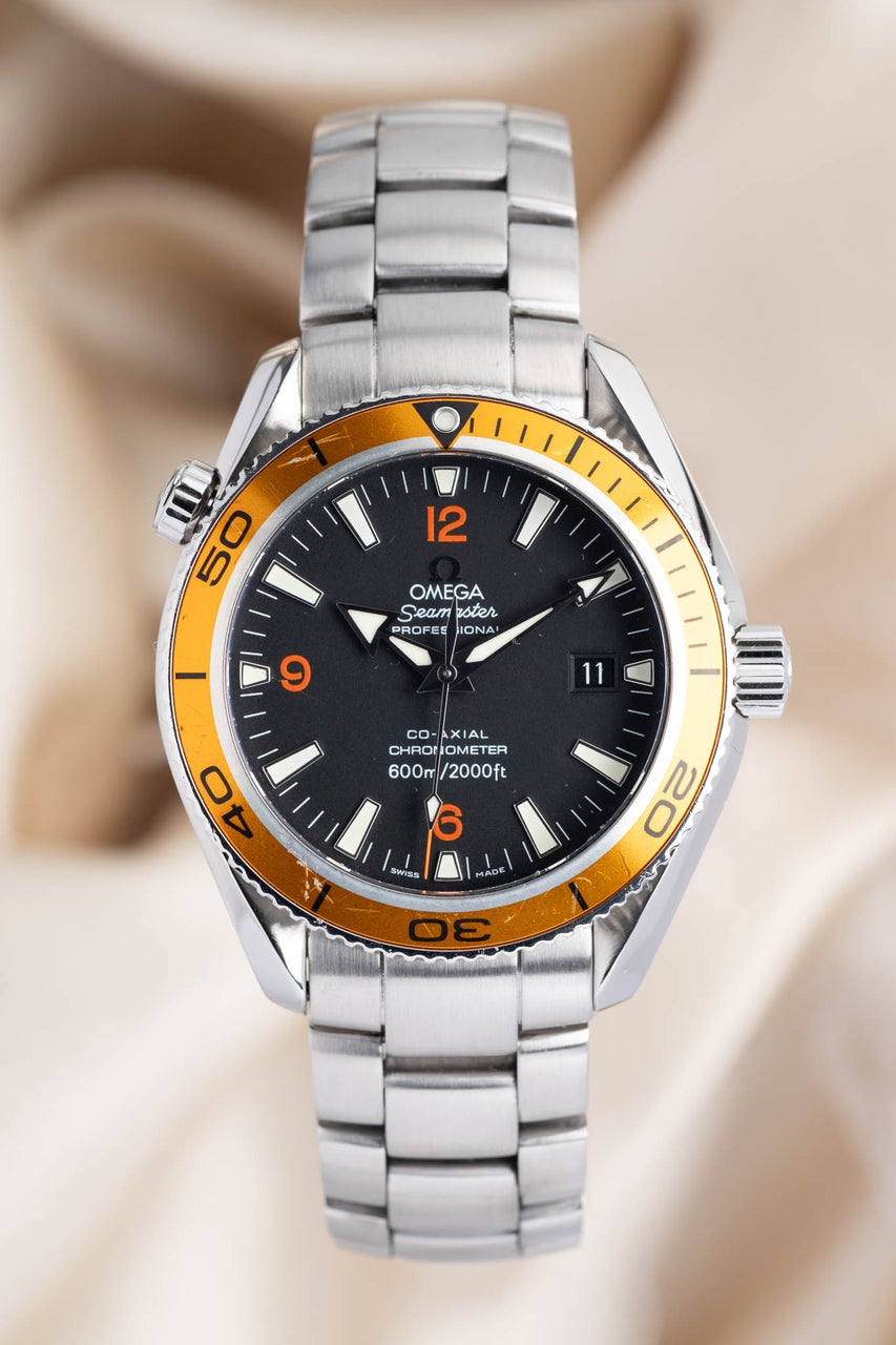 Omega Seamaster Planet Ocean 42mm Automatik Herrenuhr 22095000 - Thumbnail