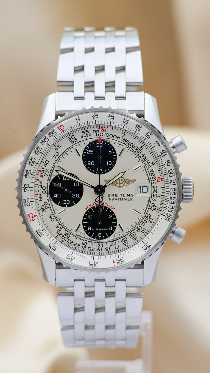 Breitling Navitimer Fighters Automatik Herrenuhr  A13330 Box + og. Papiere