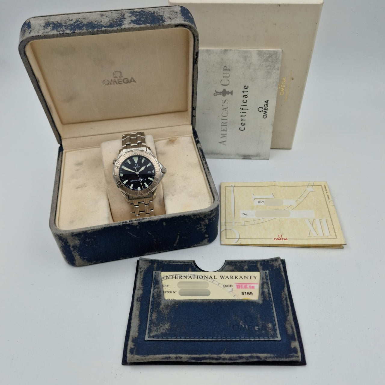 Omega Seamaster Diver 300m 41mm Automatik 25335000 - Papiere und oder Lieferumfang