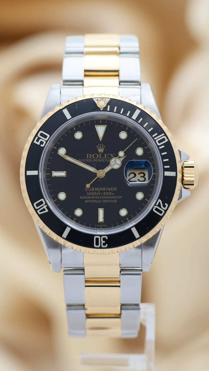 Rolex Submariner Date Automatik Stahl/Gold  16613 - Thumbnail