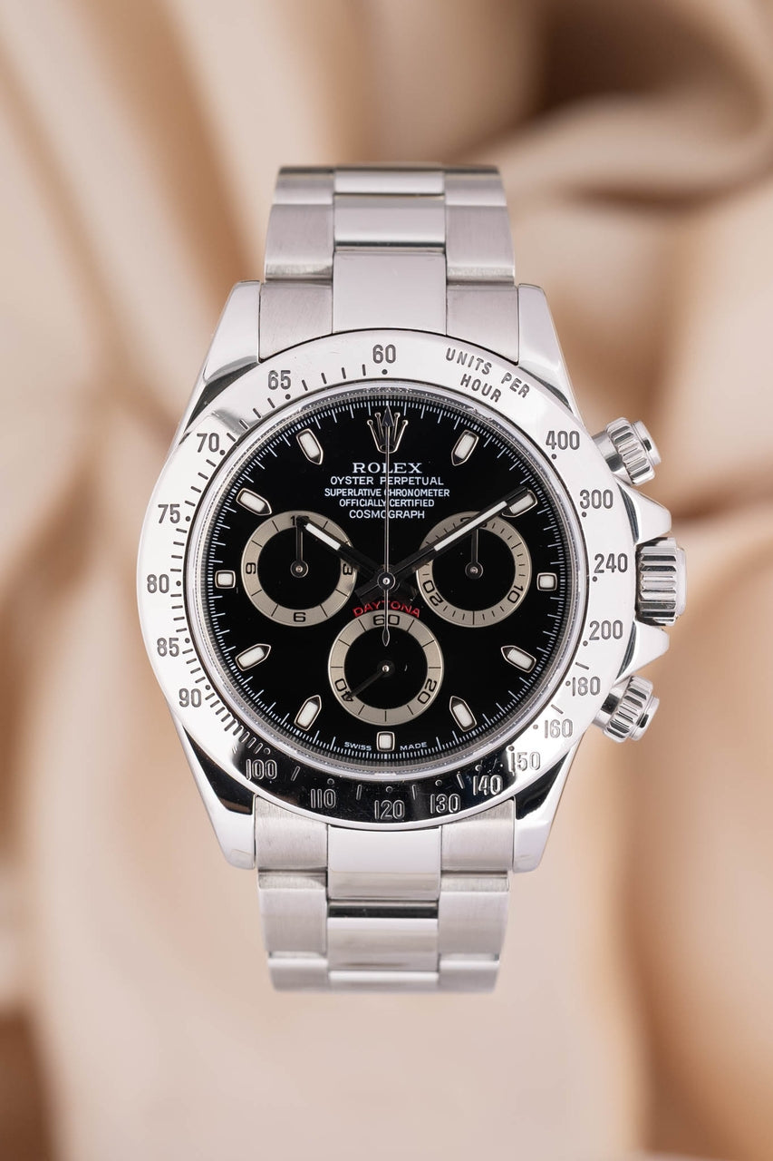 Rolex  Cosmograph Daytona Schwarz LC100  116520 - Thumbnail