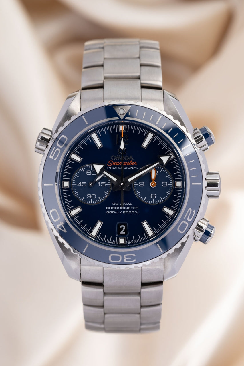Omega Seamaster Planet Ocean Chronograph  45,5mm Titan Automatik 23290465103001 - Thumbnail